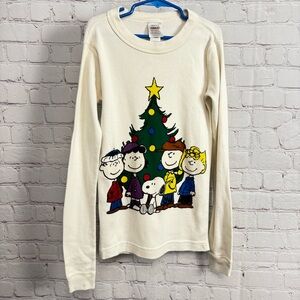 Hanna Andersson Charlie Brown Christmas pajama shirt size 140 cm US 10